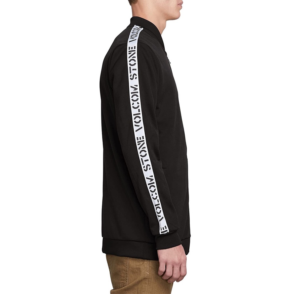 NWOT Volcom Stone Men's Album Track Jacket Black XL - Picture 2 of 11